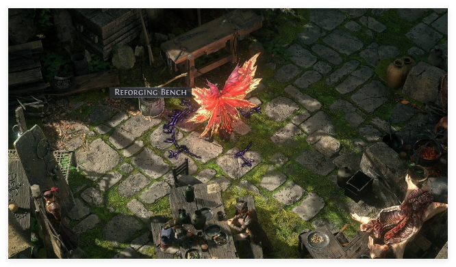 poe2 reforging bench